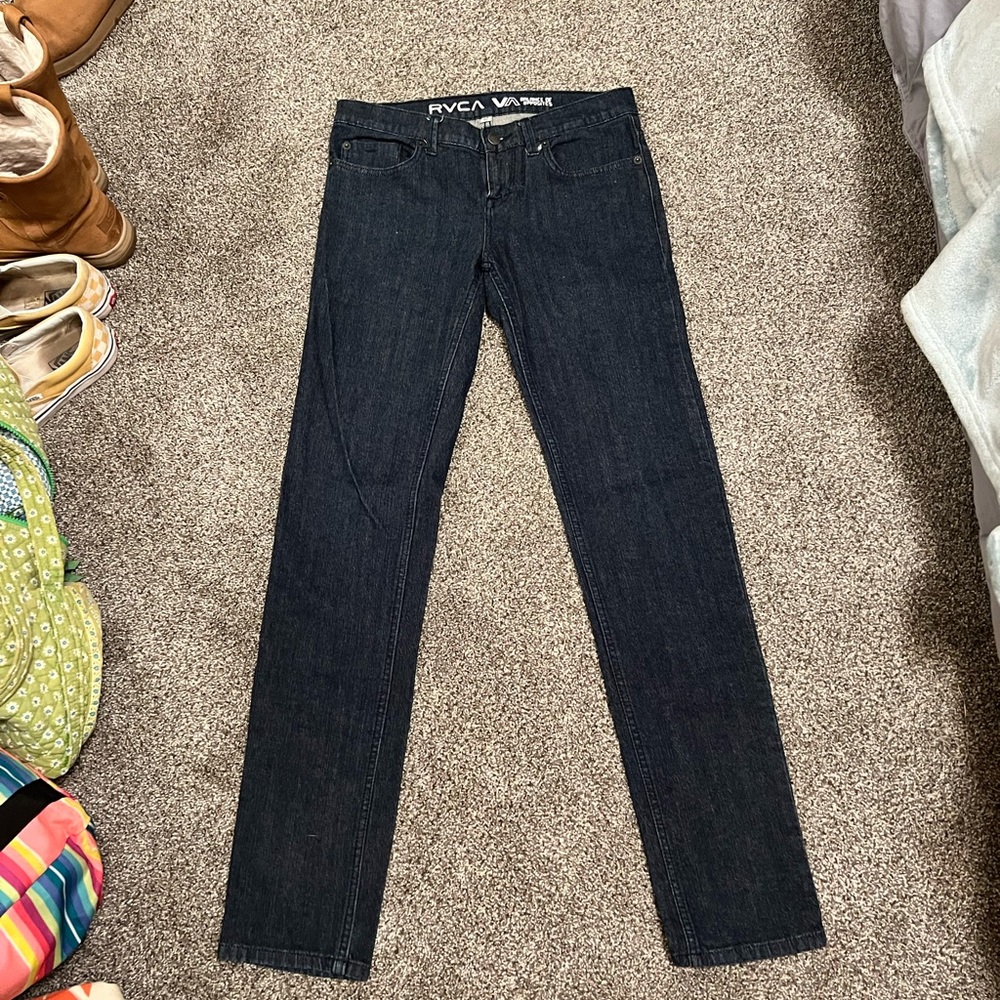 RVCA dark blue jeans size 28